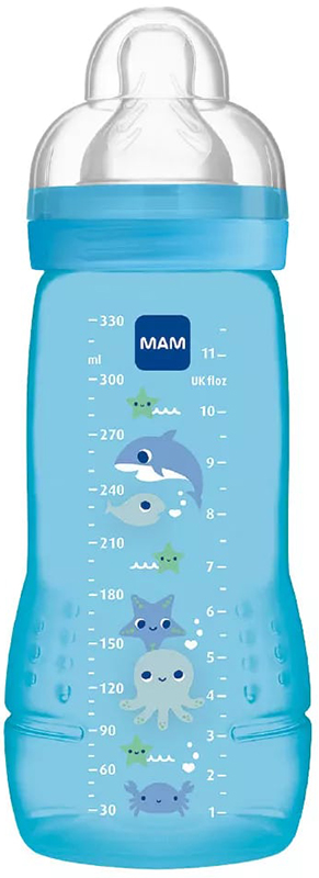 MAM EASY ACTIVE BIBERON 4+ 330 ML TETTARELLA 3 MASCHIO - Newepa Srl