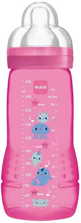 MAM EASY ACTIVE BIBERON 4+ 330 ML TETTARELLA 3 FEMMINA - Newepa Srl