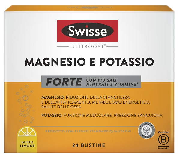 SWISSE MAGNESIO POTASSIO FORTE 24 BUSTINE - Newepa Srl