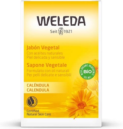 SAPONE VEGETALE CALENDULA 100 G - Newepa Srl