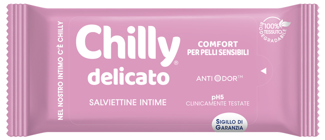 CHILLY SALVIETTE INTIME DELICATE 12 PEZZI - Newepa Srl