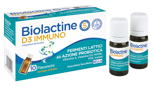 BIOLACTINE D3 IMMUNO 10 FLACONCINI - Newepa Srl