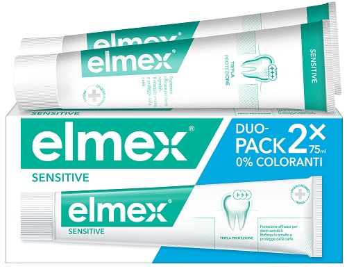 ELMEX SENSITIVE DENTIFRICIO BITUBO 2X75 ML - Newepa Srl