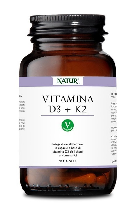 VITAMINA D3+K2 60 CAPSULE - Newepa Srl