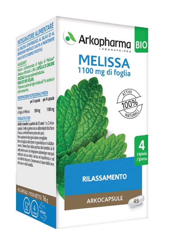 ARKOCPS MELISSA 45 CAPSULE BIO - Newepa Srl