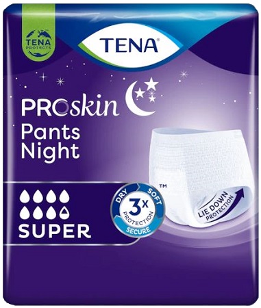 PANNOLONE PULL UP NOTTE TENA PANTS NIGHT M 10 PEZZI - Newepa Srl