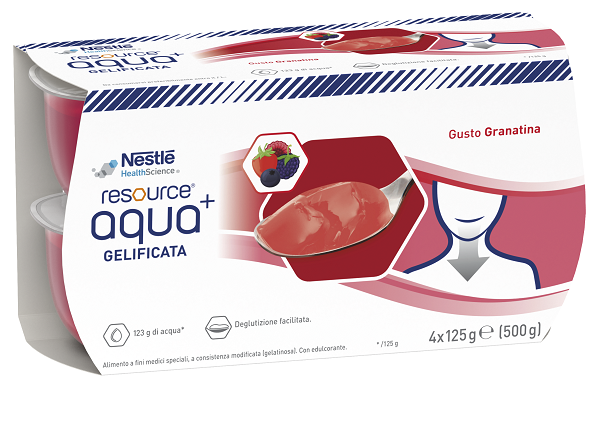 RESOURCE AQUA ACQUA GELIFICATA+GRENADA CUP 6 4X125 G - Newepa Srl