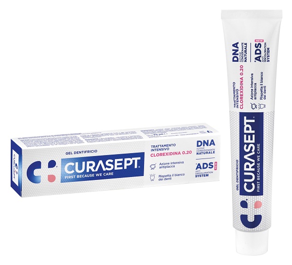 CURASEPT DENTIFRICIO 0,20 75 ML ADS+DNA - Newepa Srl