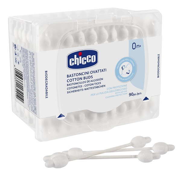 CHICCO BASTONCINI COTONATI 90 PEZZI - Newepa Srl