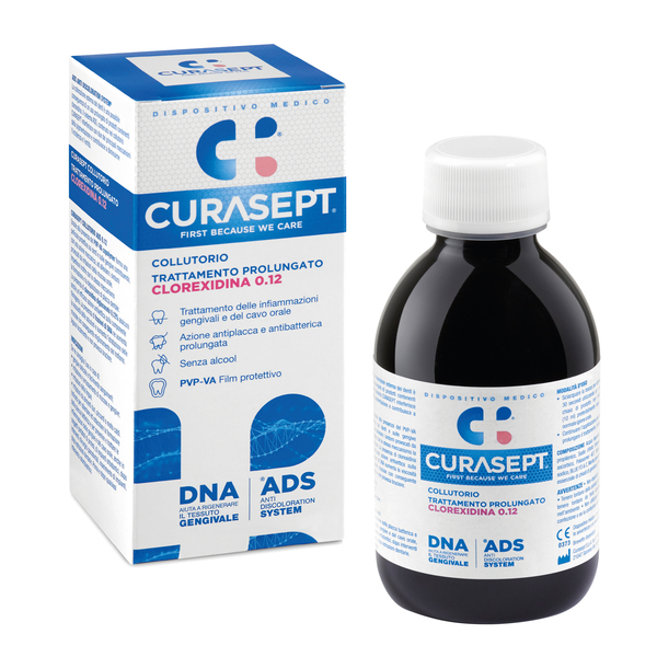 CURASEPT COLLUTORIO 0,12 ADS + DNA 200 ML - Newepa Srl