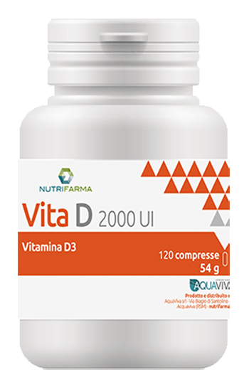 VITA D 2000UI 120 COMPRESSE - Newepa Srl