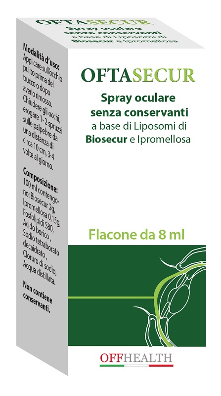 OFTASECUR BIOSECUR SPRAY OCULARE 8 ML - Newepa Srl