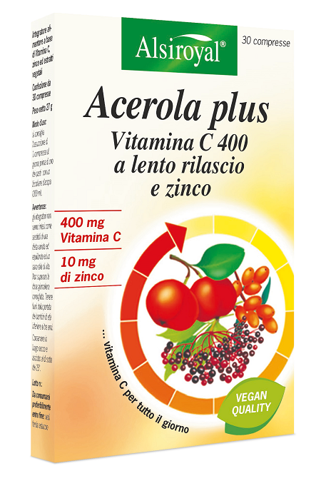 ACEROLA 400 PLUS 30 COMPRESSE - Newepa Srl