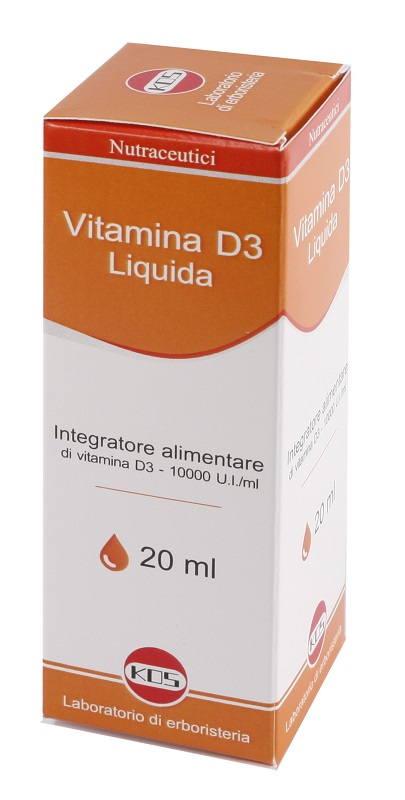 VITAMINA D LIQUIDA 20 ML 10000UI/ML - Newepa Srl