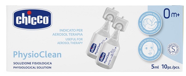 CHICCO SOLUZIONE PHYSIOCLEAN 5 ML 10 PEZZI - Newepa Srl
