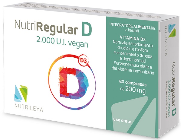 NUTRIREGULAR D 2000UI 60 COMPRESSE - Newepa Srl