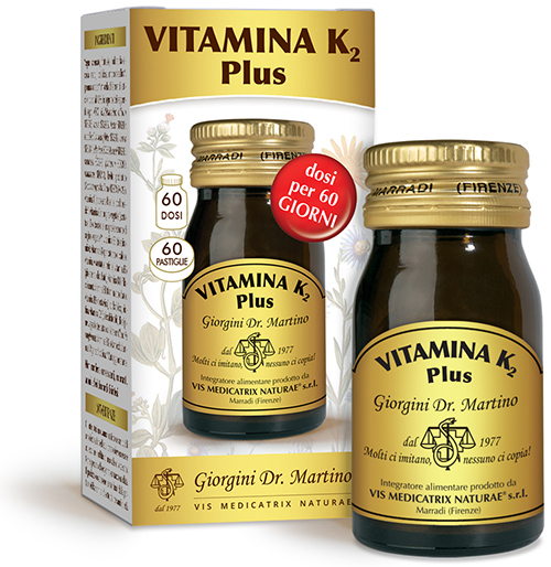 VITAMINA K2 PLUS 60 PASTIGLIE - Newepa Srl
