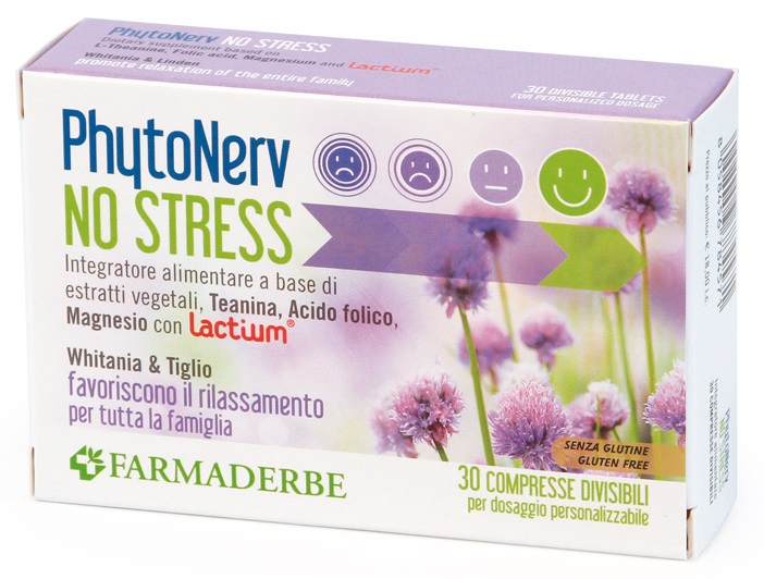 PHYTONERV NO STRESS 30 COMPRESSE - Newepa Srl