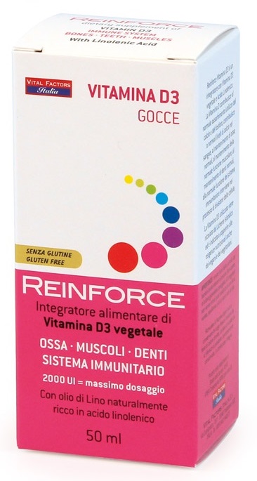 REINFORCE VITAMINA D3 GOCCE 50 ML - Newepa Srl