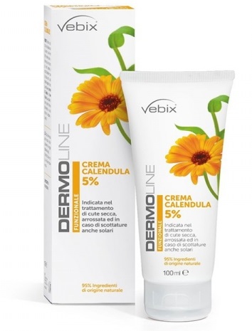 DERMOLINE CREMA VISO MANI CALENDULA 5% 100 ML - Newepa Srl