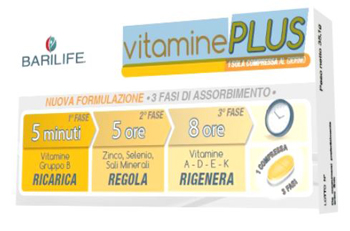 BARILIFE VITAMINE PLUS 30 COMPRESSE TRIFASE - Newepa Srl