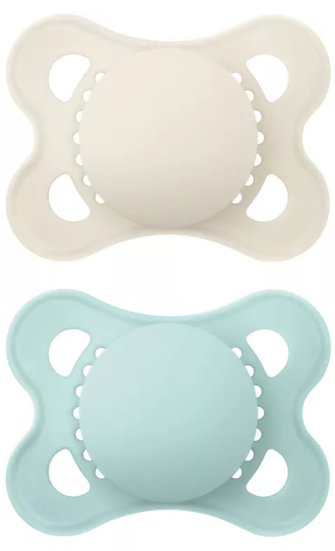 MAM SUCCHIETTO ORIGINAL 2-6 MESI SILICONE NEUTRO 2 PEZZI - Newepa Srl