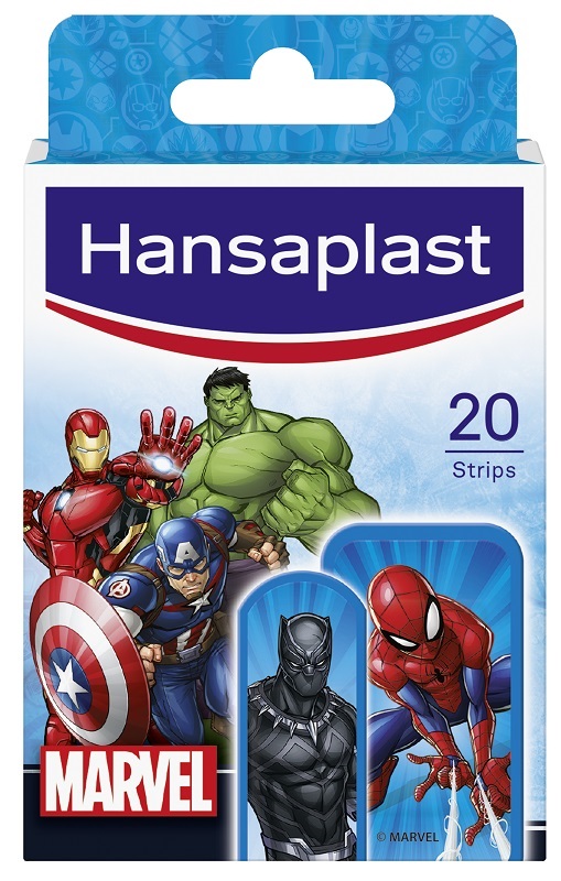 CEROTTO HANSAPLAST MARVEL 20 PEZZI - Newepa Srl
