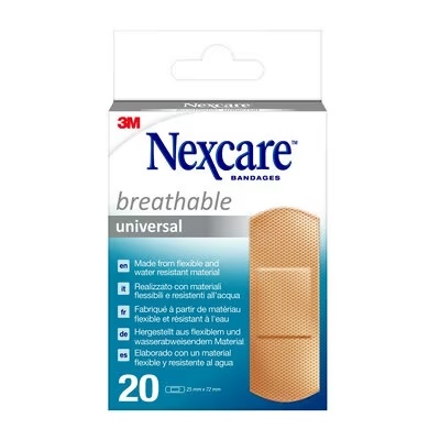 CEROTTO PREPARATO NEXCARE UNIVERSAL N0320NS-0 19X72MM 20 PEZZI - Newepa Srl