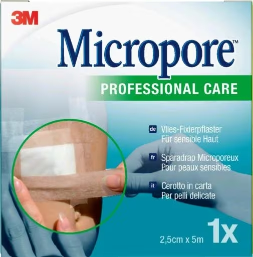 CEROTTO IN CARTA MICROPORE SURGICAL TAPE M5X25MM DISPENSER - Newepa Srl