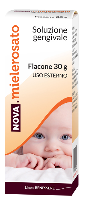 NOVA MIELEROSATO SOLUZIONE GENGIVALE 30 G - Newepa Srl