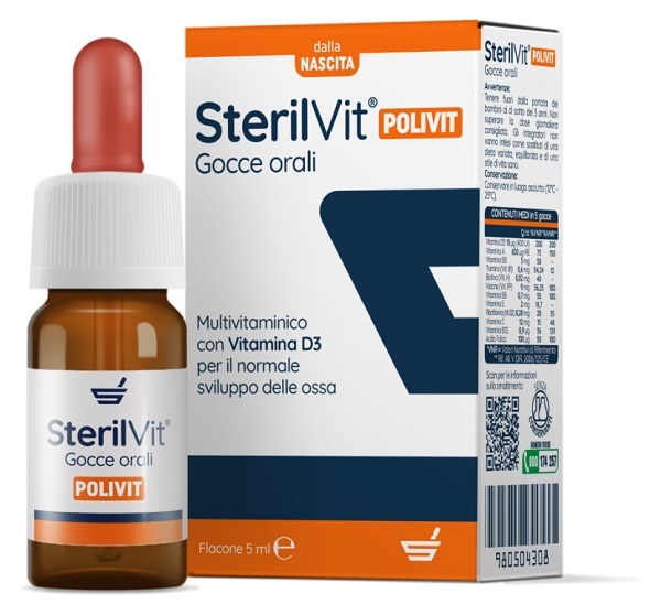 STERILVIT POLIVIT GOCCE 5 ML - Newepa Srl