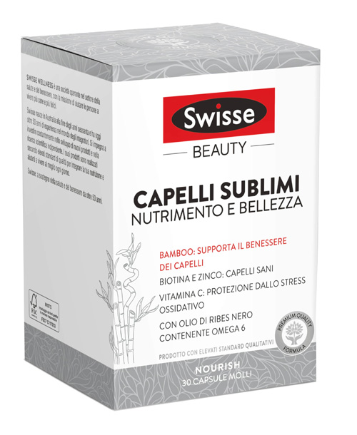 SWISSE CAPELLI SUBLIMI 30 CAPSULE - Newepa Srl