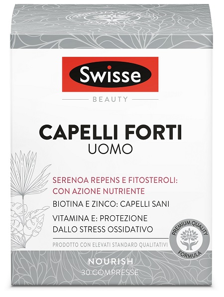 SWISSE CAPELLI FORTI UOMO 30 COMPRESSE - Newepa Srl