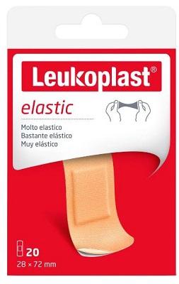 LEUKOPLAST ELASTIC 72X28 20 PEZZI - Newepa Srl