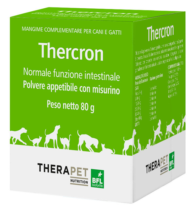 THERCRON CANE GATTO POLVERE 80 G - Newepa Srl