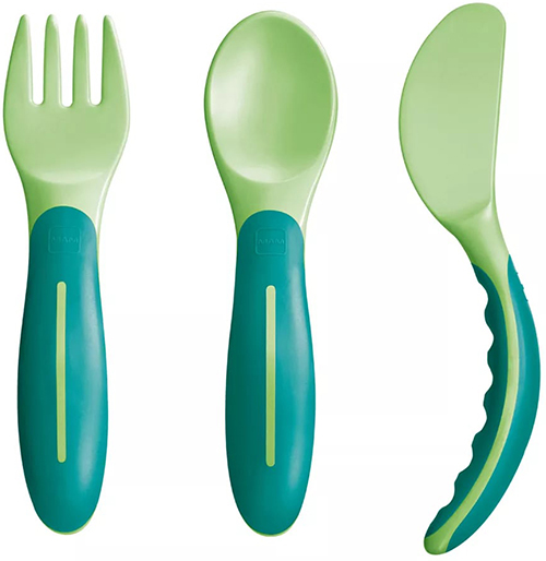 MAM BABYS CUTLERY 6+ NEUTRO - Newepa Srl