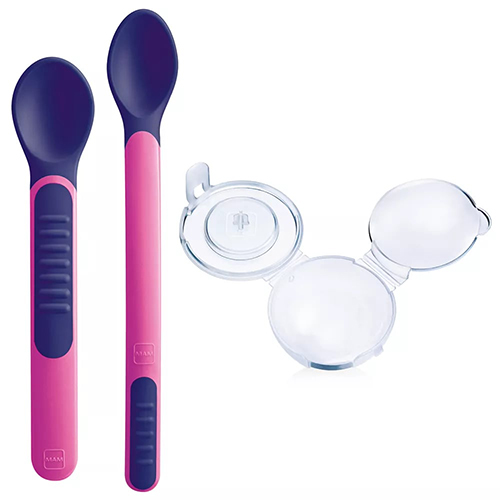 MAM HEAT SENSITIVE SPOONS & COVER 6+ FEMMINA - Newepa Srl