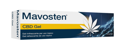 MAVOSTEN CBD GEL RINFRESCANTE 120 G - Newepa Srl