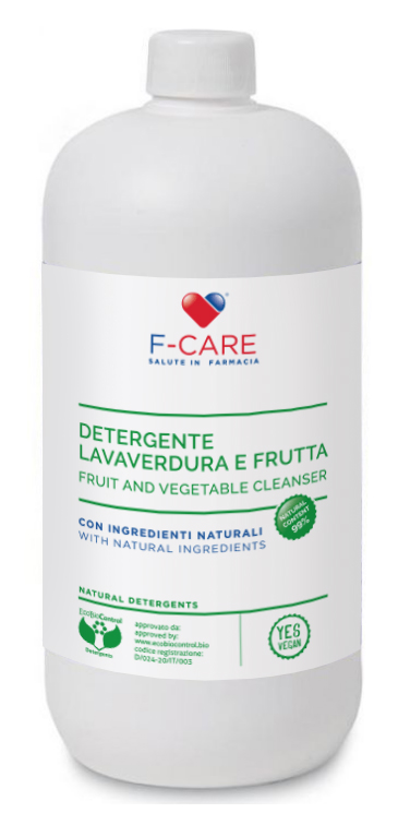 F CARE DETERGENTE VERDURA FRUTTA BIO 1000 ML - Newepa Srl