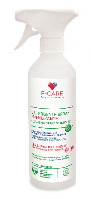 F CARE SPRAY IGIENIZZANTE BIO 500 ML - Newepa Srl