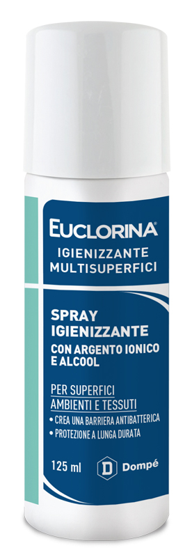 EUCLORINA IGIENIZZANTE MULTISUPERFICI SPRAY 125 ML - Newepa Srl
