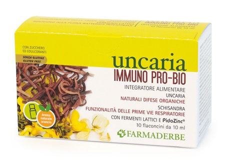 UNCARIA IMMUNO PRO BIO 10 FLACONCINI DA 10 ML - Newepa Srl