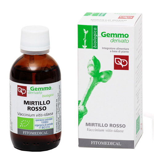 MIRTILLO ROSSO MACERATO GLICERICO 50 ML BIO - Newepa Srl