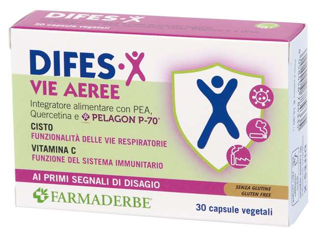 DIFES X VIE AEREE 30 CAPSULE - Newepa Srl