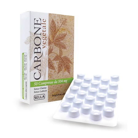 CARBONE VEGETALE 50 COMPRESSE - Newepa Srl