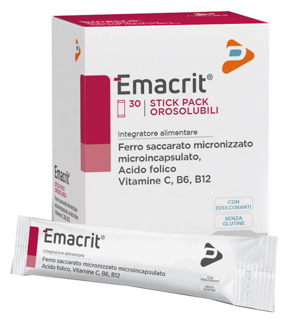 EMACRIT OROSOLUBILE 30 STICK PACK - Newepa Srl