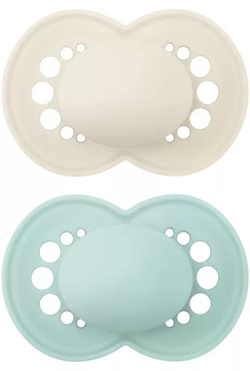 MAM SUCCHIETTO ORIGINAL NIGHT 16+ SILICONE NEUTRO 2 PEZZI - Newepa Srl