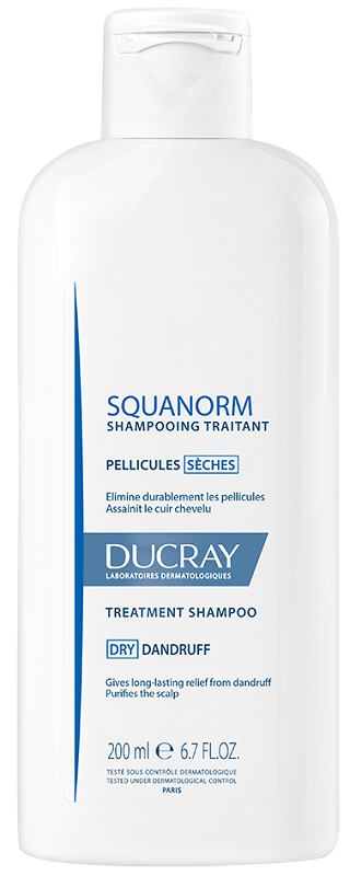 SQUANORM SHAMPOO TRATTANTE ANTIFORFORA FORFORA SECCA 200 ML - Newepa Srl