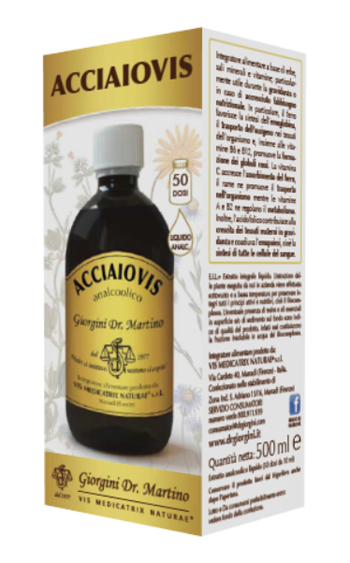 ACCIAIOVIS LIQUIDO ANALCOOLICO 500 ML - Newepa Srl