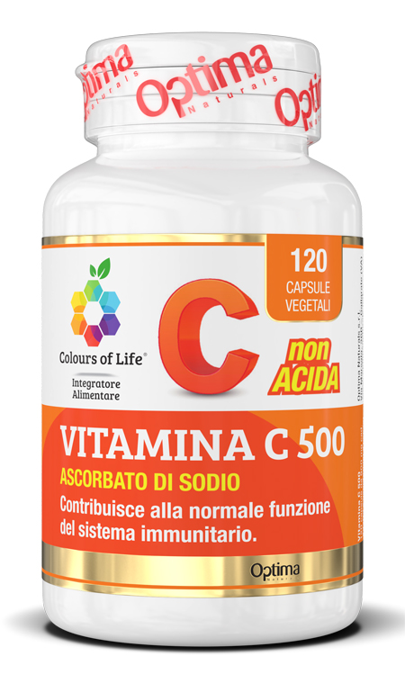COLOURS OF LIFE VITAMINA C 500 120 CAPSULE VEGETALI 900 MG - Newepa Srl